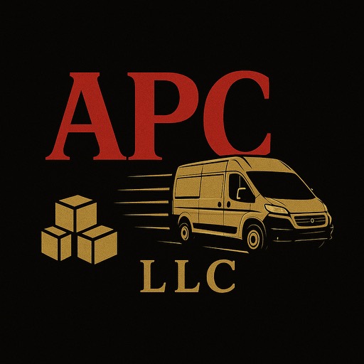 APC LLC Logo with cargo van